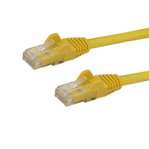 8FT YELLOW CAT6 ETHERNET CABLE SNAGLESS RJ45 UTP PATCH CABLE CORD