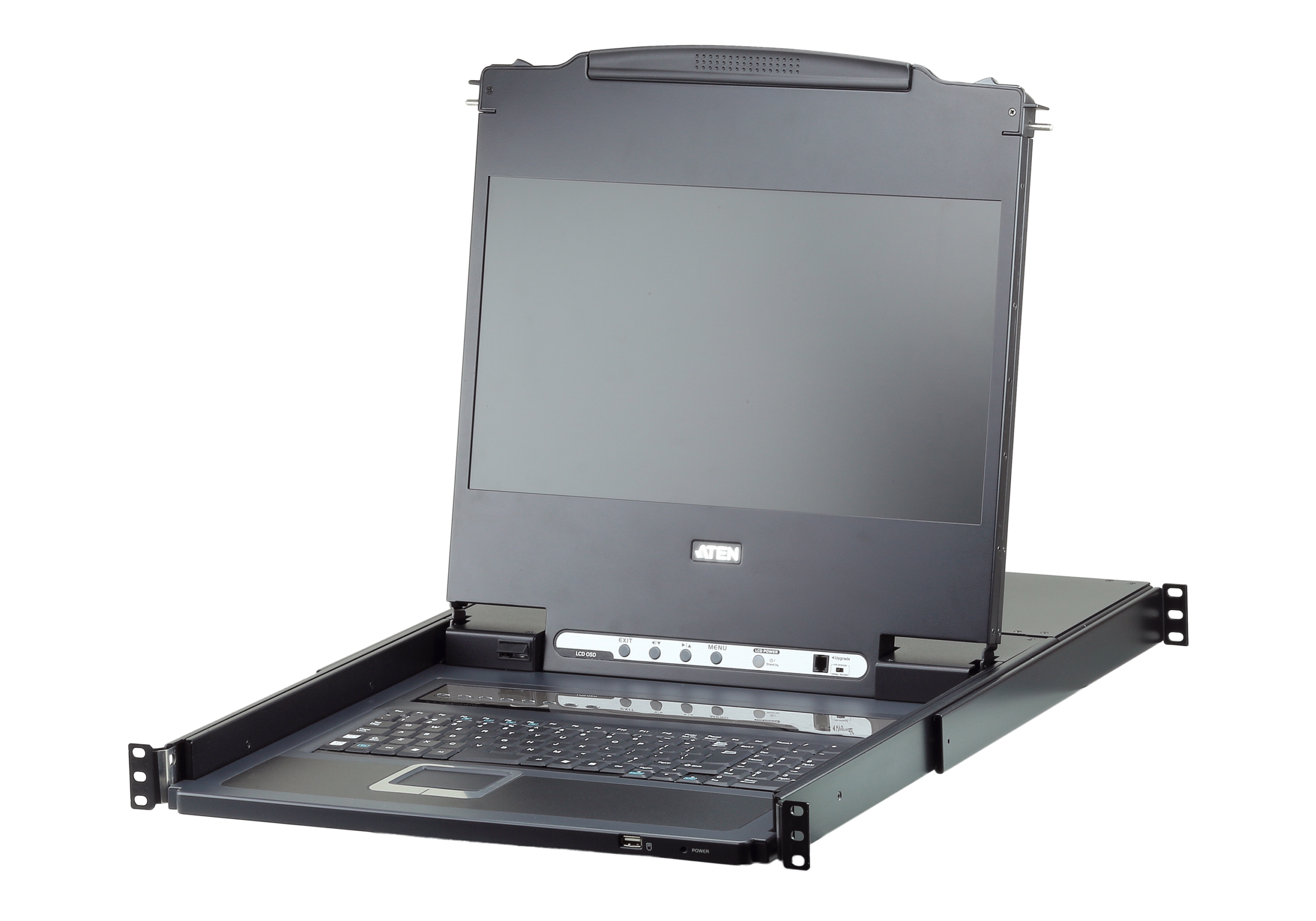 8PORT 17WIDE SCREEN LCD KVM DVI/ FULL HD 1080P
