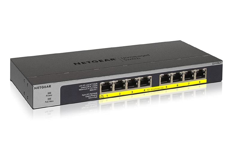 8PORT GIGABIT ETHERNET POE+ UNMANAGED SWITCH