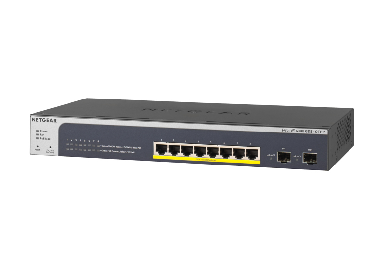 8PORT GIGABIT POE+ SMART MNGD SWITCH W/ 2 SFP PORTS 190W