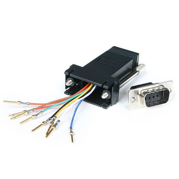 ADAPTER DB9M TO RJ45F