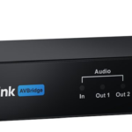 AVBridge is a compact device combining mini-DSP and AV signal bridging functions