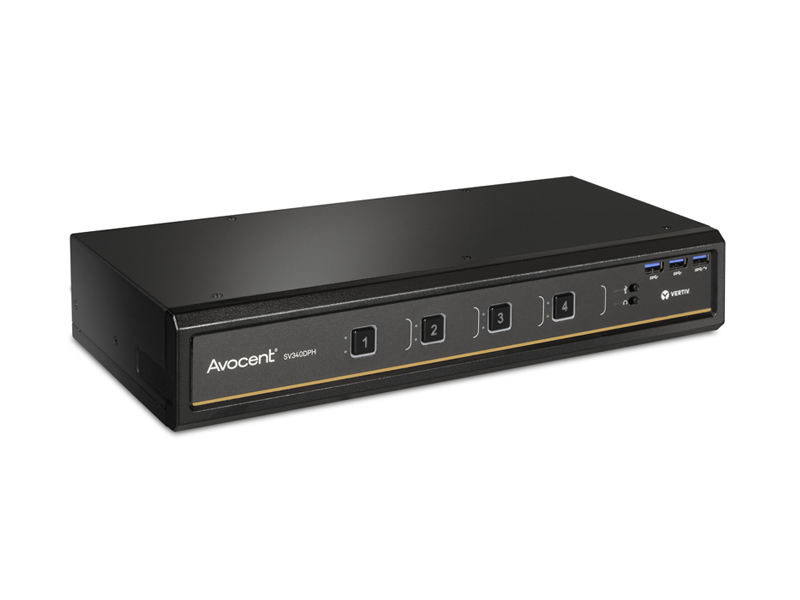 AVOCENT SV UNIV DP/H KVM SWITCH 4-PORT DUAL DISPLAY