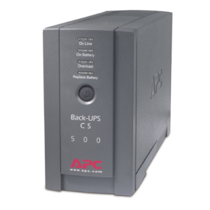 BACK UPS CS 500VA USB 120V STANDBY 6OUT BLACK