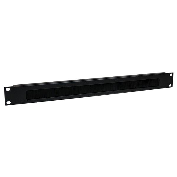 CABLE MANAGEMENT BRUSH PANEL 1U HORIZONTAL SERVER RACK PANEL