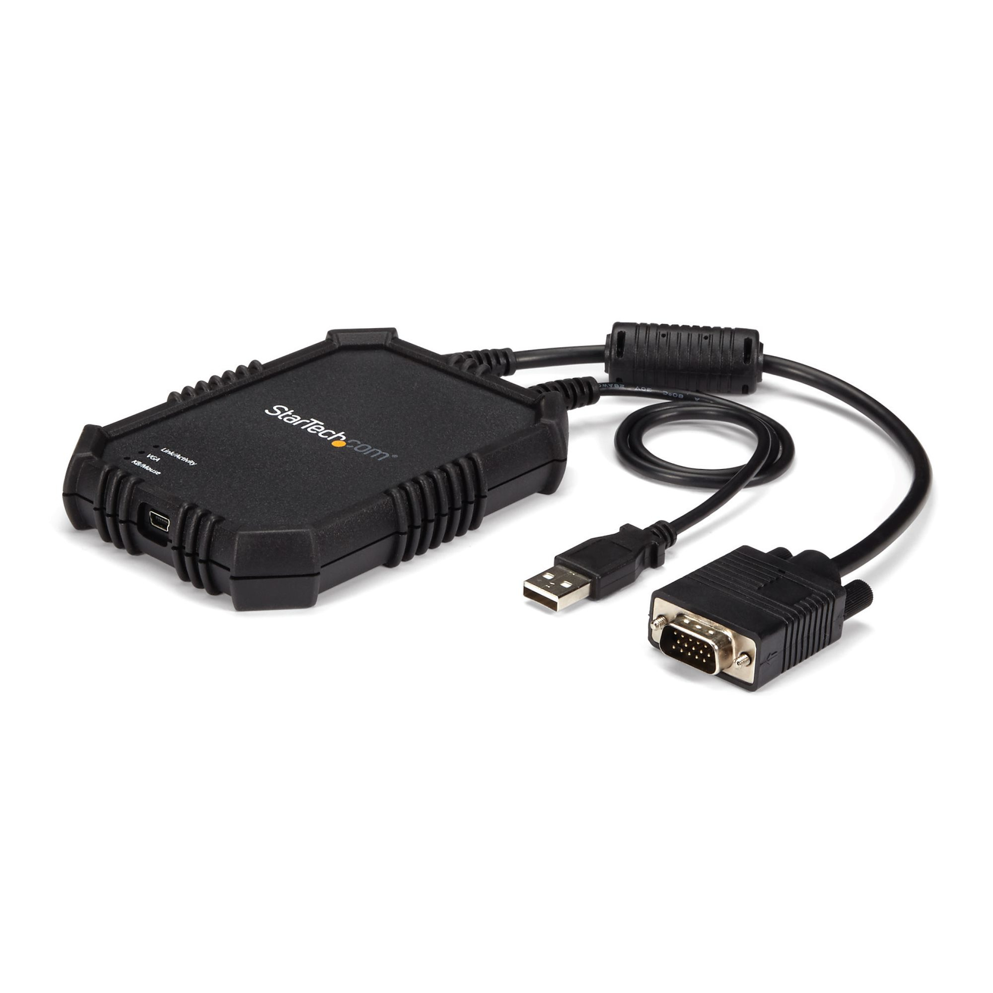 CRASH CART ADAPTER KVM CONSOLE LAPTOP USB VGA PORTABLE KVM CONSOLE