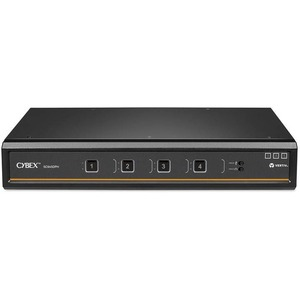 CYBEX 4PORT SC UNIV DP/H SECURE KVM SW DUAL DISP WITH CAC PP4.0
