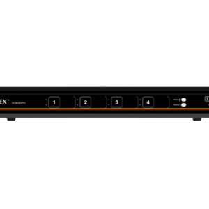 CYBEX SC 4PORT UNIV DP/H+ USB-C SECURE KVM SW DUAL DISP PP4.0