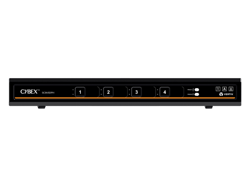 CYBEX SC 4PORT UNIV DP/H+ USB-C SECURE KVM SW DUAL DISP PP4.0