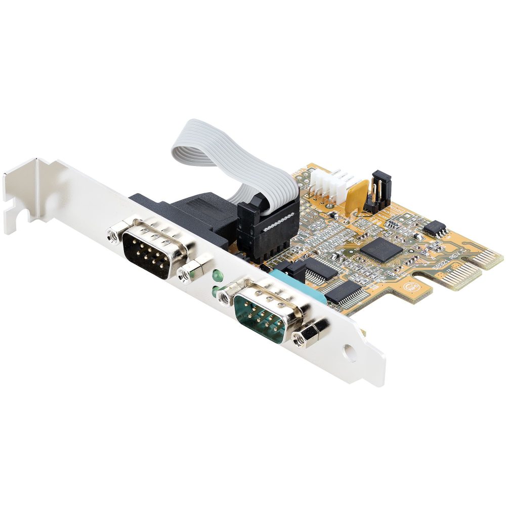 Connect serial RS232 (DB9) devices, using this PC Serial Card