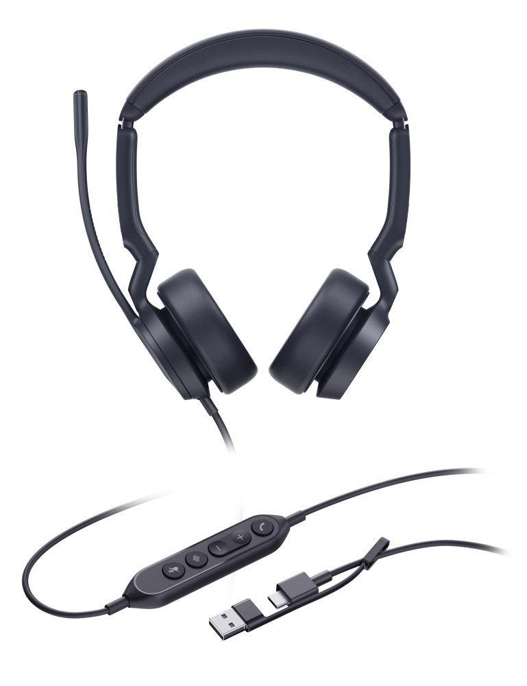 Core Features: 2Mic AI Noise Cancellation All Day Wearing Comfort Flexible and Fast Plug and Play