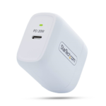 Deliver up to 20W of USB?C Power Delivery at 5V and 9V to fast?charge compatible phones tablets