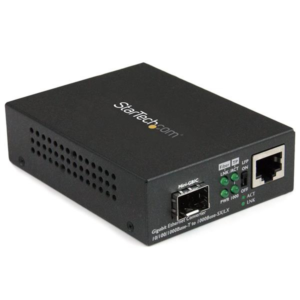 GIGABIT ETHERNET FIBER MEDIA CONVERTER RJ45 COPPER TO FIBER SFP