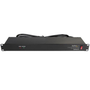 HORIZONTAL RACK MOUNT PDU 8 PORT SERVER RACK POWER STRIP