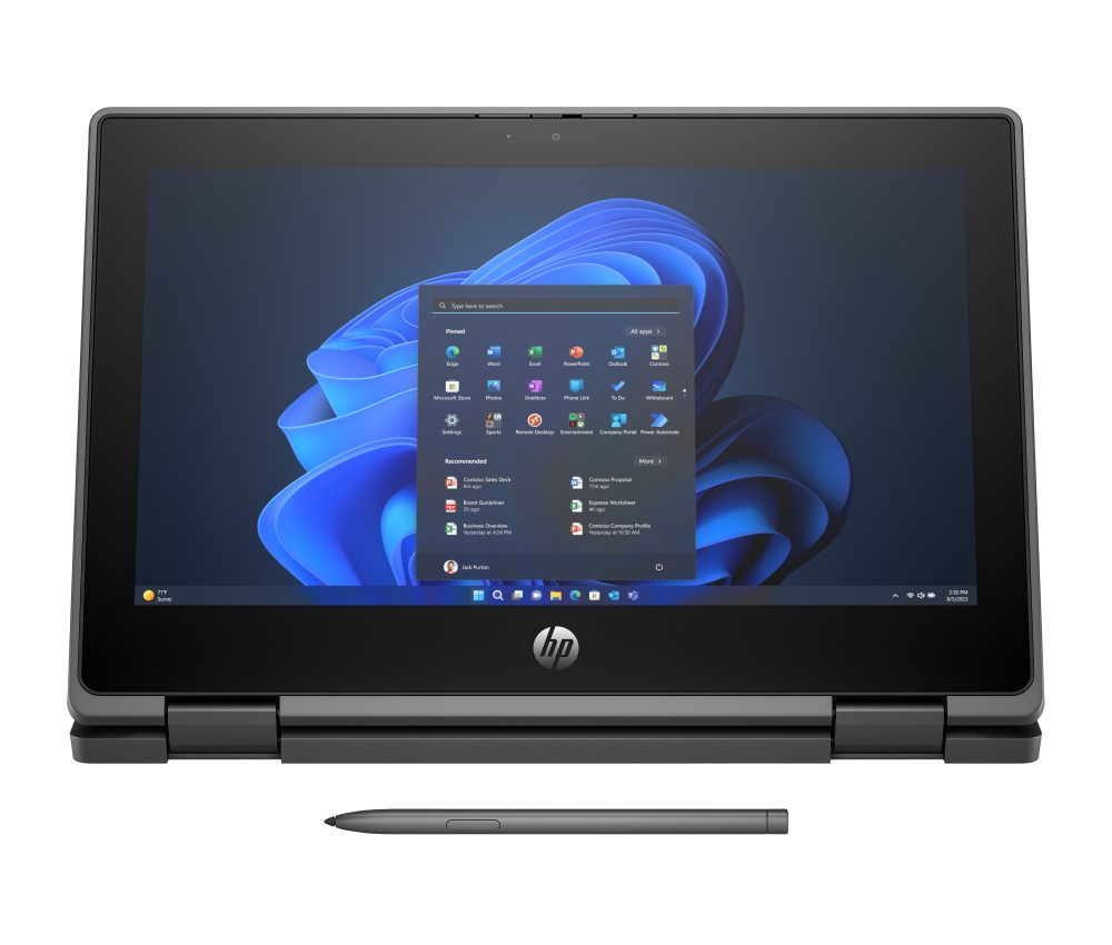 HP Channel Express Fortis Flip G1i 11 inch Notebook PC,11.6" HD LED SVA 250N Touchscreen BrightView