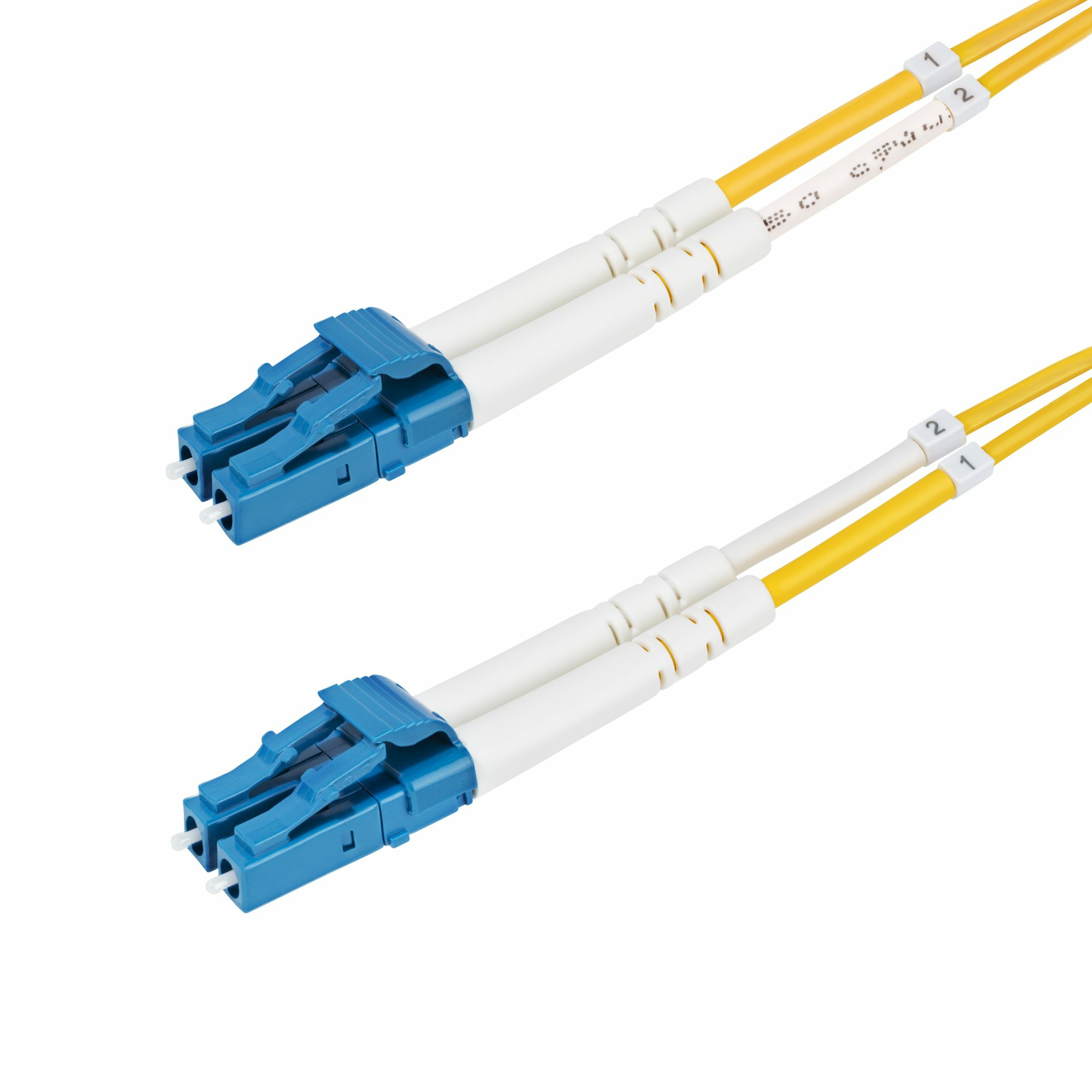 LC/LC SINGLE MODE FIBER CABLE OS2/UPC/DUPLEX/LSZH