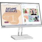 Lenovo L22e-40 21.45" VA FHD LED Backlit LCD, 75Hz, 4ms, 72% NTSC, HDMI + VGA, LBL, Plastic Stand