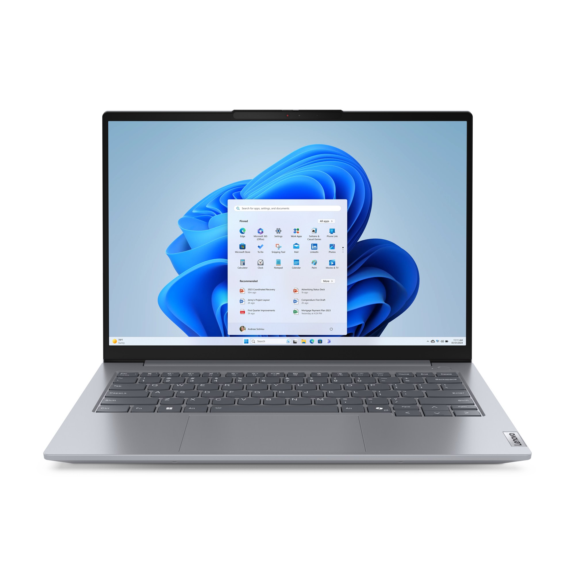 Lenovo ThinkBook 14 G7 ARP, AMD Ryzen? 5 7535HS (3.30GHz