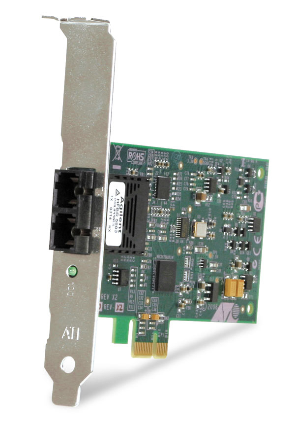 NIC 100FX/ST PCIE TAA ROHS LP STD BRACKET INCL