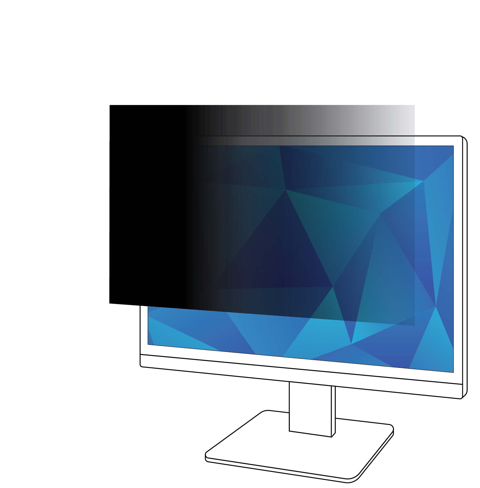 PRIVACY FILTER 19IN UNFRAMED FOR DISPLAYS