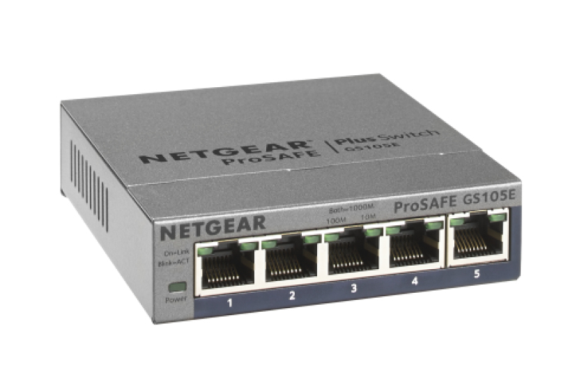 PROSAFE PLUS 5PORT GIGABIT SWITCH