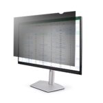 - Provides clear viewing angle of 60  (+/-30 ); Computer privacy screen protector blacks out the