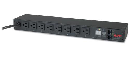 RACK PDU METERED 1U 15A 100/120V 8 5-15