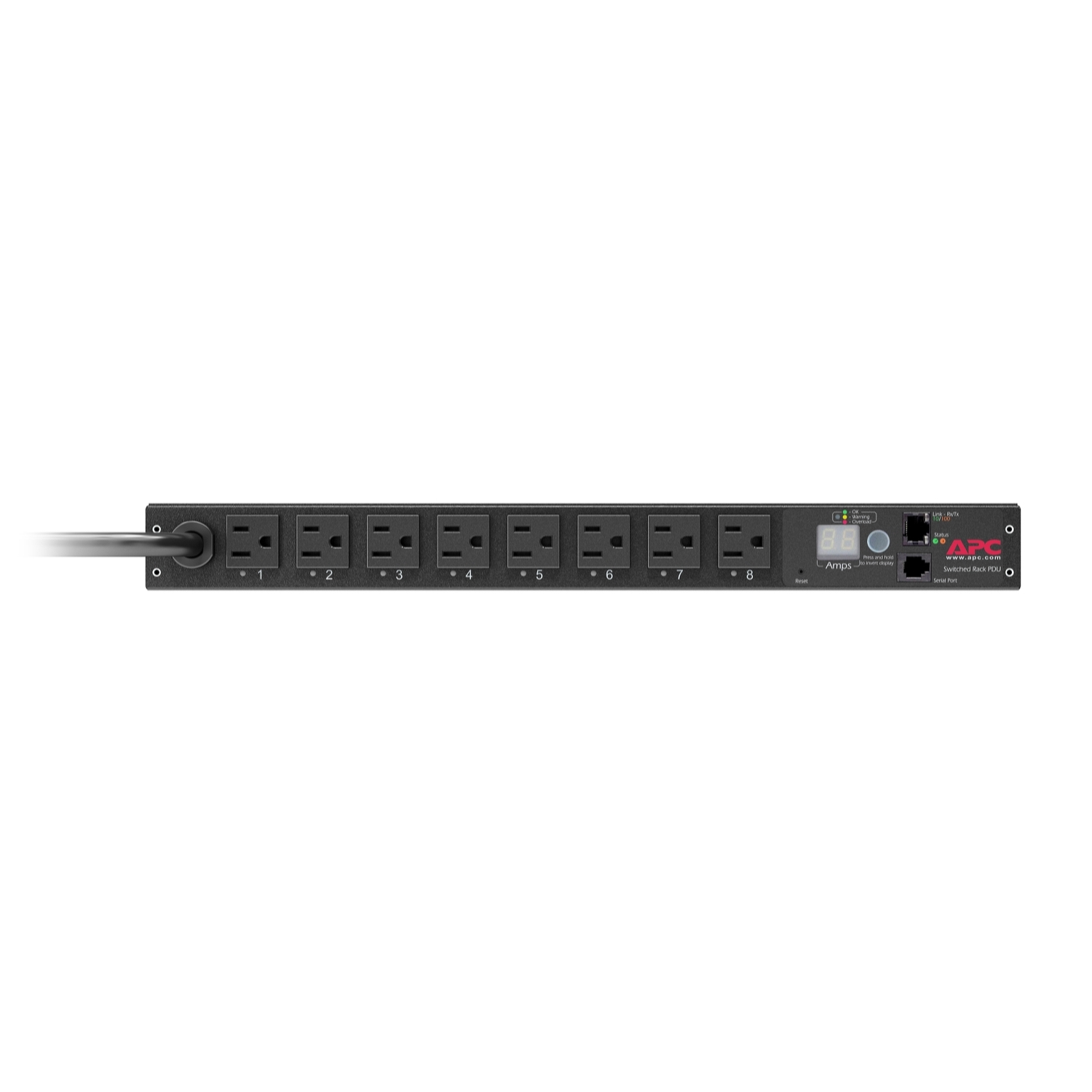 RACK PDU SWITCHED 1U 15A 100/120V 8 8 5-15