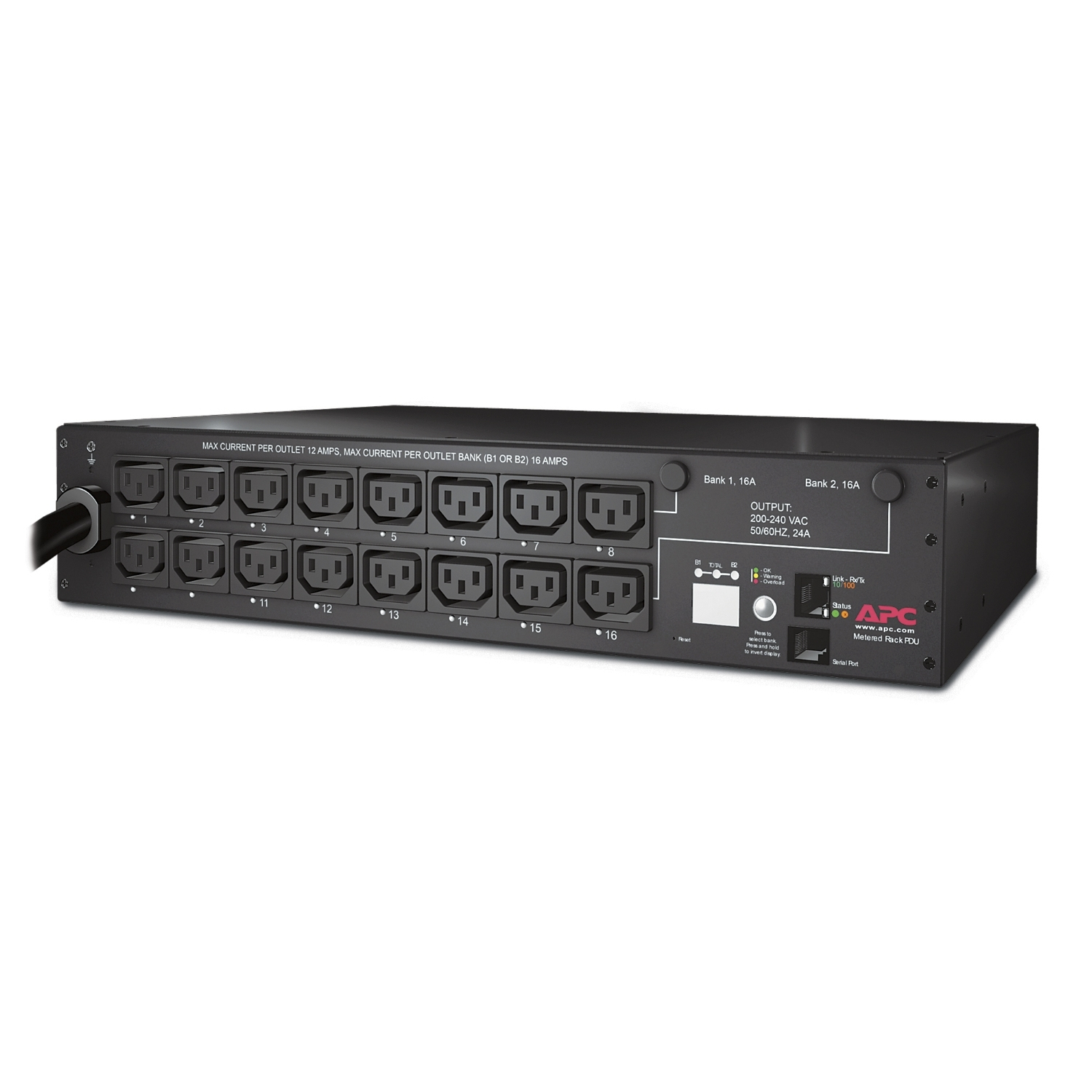 RACK PDU SWITCHED 2U 30A 208V 16 C13