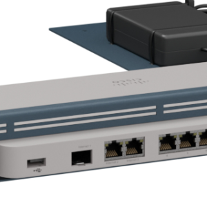 RACKMOUNT MERAKI MX68 WITH MEDI MEDIA CONVERTOR