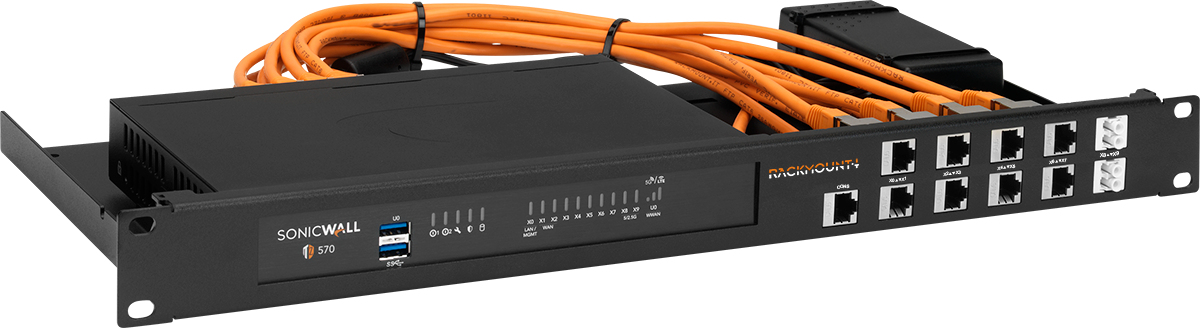 RACKMOUNT SONICWALL TZ280TZ380W SHIELDED