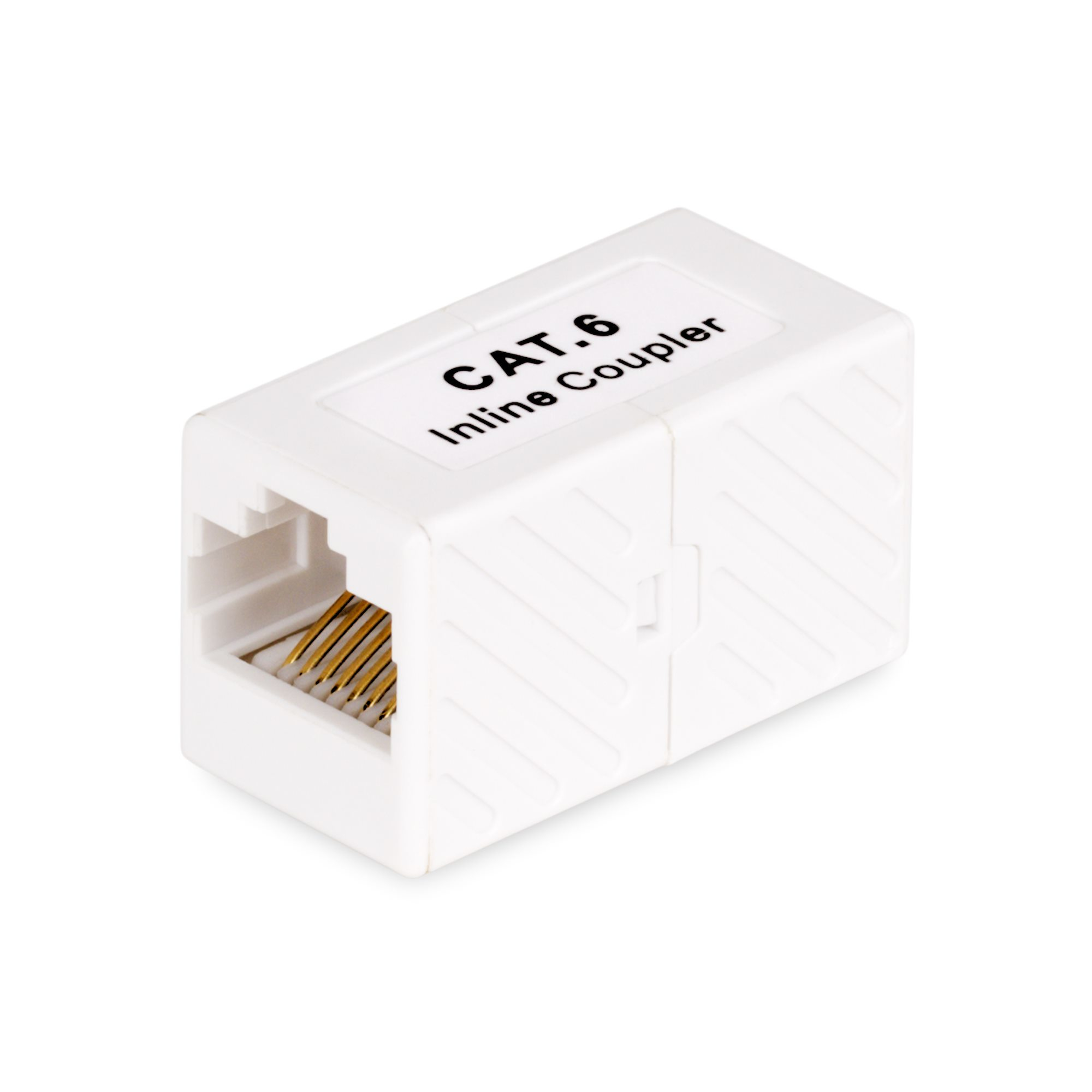 RJ45 COUPLER 5-PACK CAT6 ETHERNET COUPLER F/F