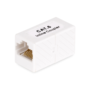 RJ45 COUPLER INLINE CAT6 ETHERNET COUPLER F/F