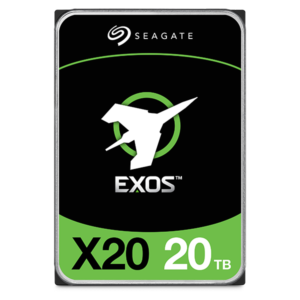 Seagate Exos X Series ST20000NM002D 20 TB Hard Drive - 3.5" Internal - SAS (12Gb/s SAS) - Conventional Magnetic Recording (CMR) Method