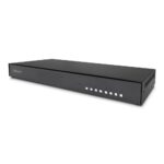 Securely control eight DVI desktops or servers from one mouse / keyboard and a 2560 1600 60Hz