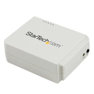 Share a standard USB printer with multiple users simultaneously over a wireless network  1 Port USB