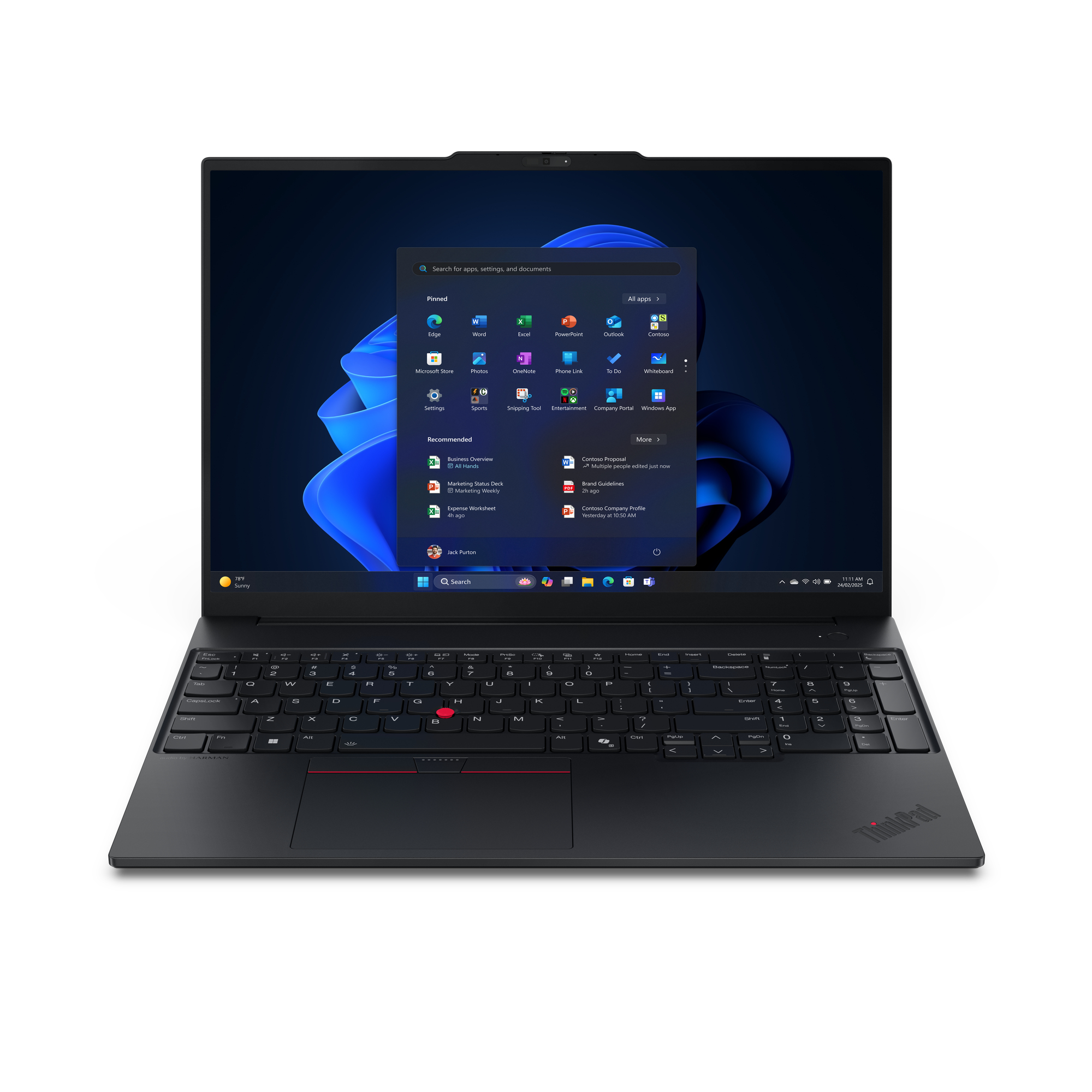 THINKPAD E16 G3 5 210H 3.6G 16IN WUXGA NT 16GB 256GB SSD