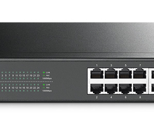 TL-SG1024 24PORT 10/100/1000 24PORT STACKABLE RJ45 W/ STEEL CASE
