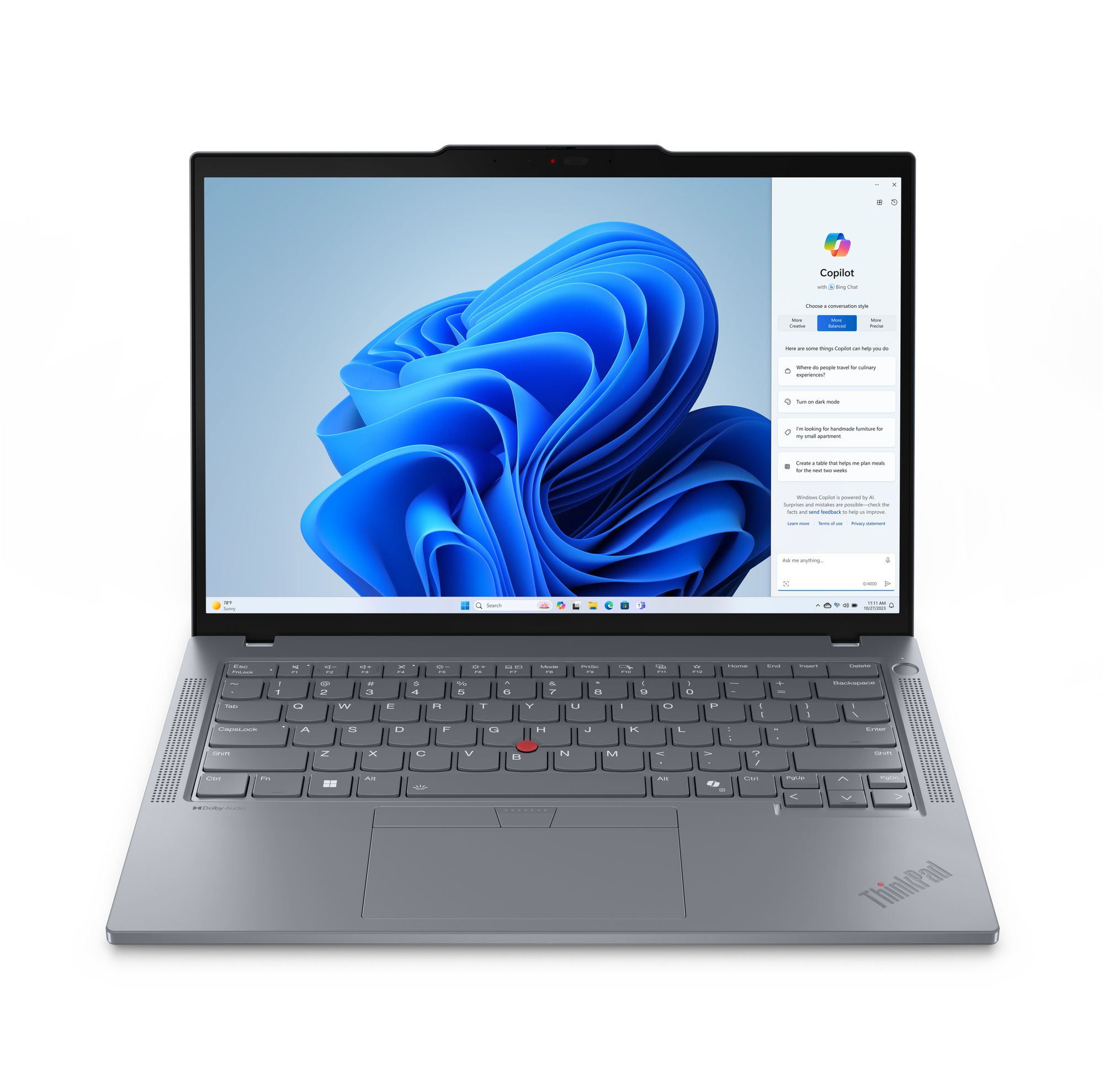 ThinkPad T14 AMD G5, AMD Ryzen 5 PRO 8540U 3.20GHz