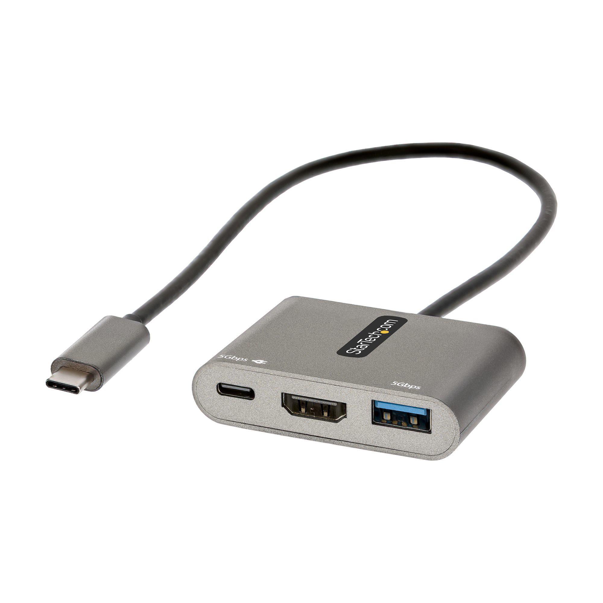 USB C MULTIPORT ADAPTER 100W PD 4K HDMI MINI TRAVEL DOCK W/ USB