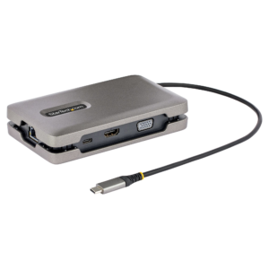 USB C MULTIPORT ADAPTER 100W PD 4K HDMI VGA MST MINI TRAVEL DOCK
