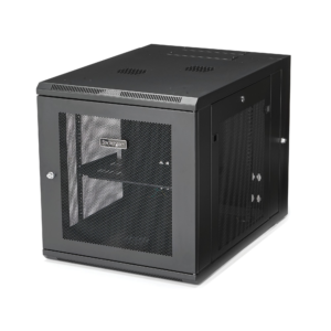 WALL MOUNT NETWORK CABINET 12U HINGED SERVER RACK ENCLOSURE