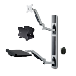 WALL MOUNT WORKSTATION - WITH DESKTOP PC WALL MOUNT-BRACKET