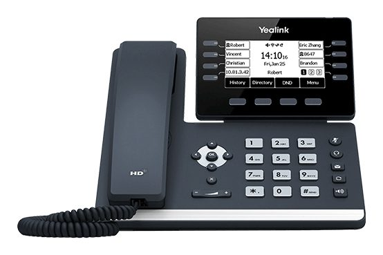 Yealink T53 Prime Business Phone to Deliver Optimum Desktop Productivity- 12 SIP Accounts 3.7"
