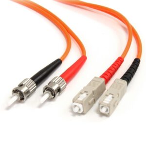 2M MULTIMODE FIBER PATCH CABLE ST - SC