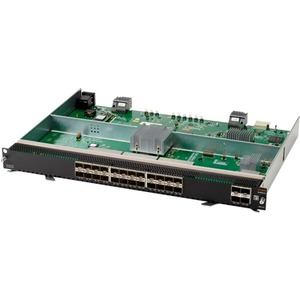 HPE Aruba 6400 24-port SFP+ and 4-port SFP56 v2 Module – Switch – L3 – 24 x 100/1000/10 Gigabit SFP+ + 4 x 50 Gigabit Ethernet SFP56 – rack-mountable