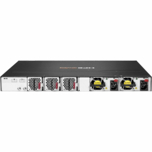 HPE Aruba Networking CX 6300M 48p SR10 1G/2.5G/5G/10G PTP/AVB Class8 PoE 4p 100G MACsec Switch – Switch – horizontal surface mounting only – L3 – managed – 48 x 100/1000/2.5G/5G/10GBase-T (PoE++) + 4 x 10 Gigabit / 25 Gigabit / 40 Gigabit / 100 Gigabit QSFP28 (uplink) – front and side to back – rack-mountable – PoE++ (2640 W)